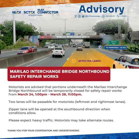 NLEX temporarily waives toll fees from Balintawak to Meycauayan image
