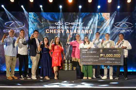 GRIT Awards: Chery Alabang bags 4th Dealer of the Year image