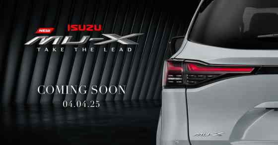 Isuzu PH launching 2025 mu-X facelift on April 4 image