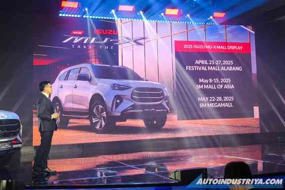 Isuzu PH to hold mall tour of 2025 mu-X image