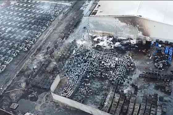 Fire damages 200 cars in Batangas industrial park image