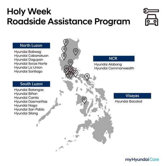 Hyundai Motor PH has your back with Holy Week Roadside Assistance image