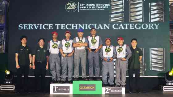 IPC celebrates 20th year of Isuzu Service Skills Olympics image