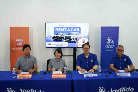 Toyota PH partners with JoyRide for long term car rental services image