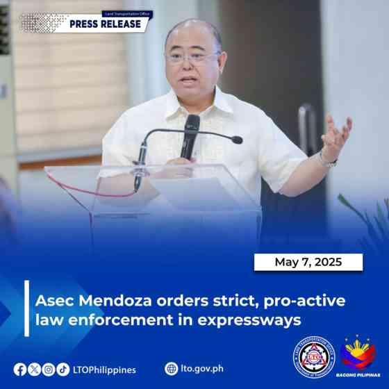 LTO wants stricter law enforcement along expressways image