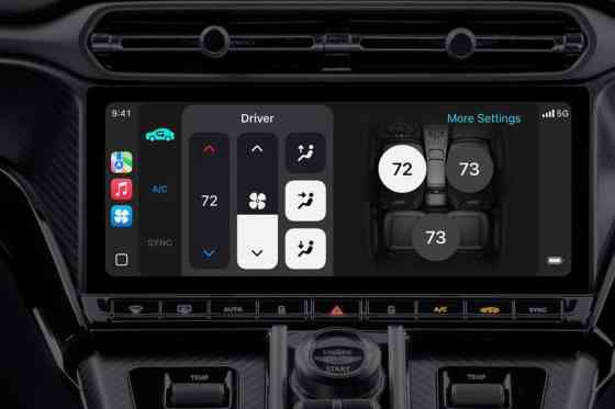 Apple interface goes beyond infotainment screens with new CarPlay Ultra image