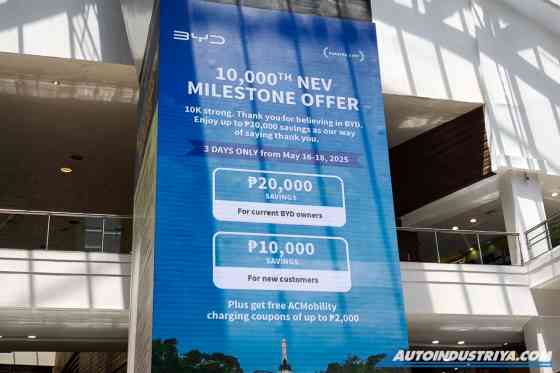 BYD 10,000th NEV image