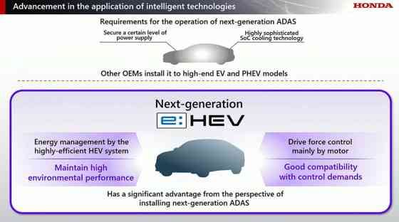Honda confirms next-gen e:HEV, ADAS system image