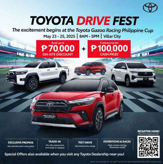 Toyota offering up to PHP 70,000 in discounts this weekend image