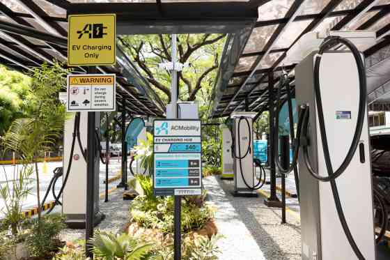 Ayala launches fastest EV charging station with up to 480 kW in Makati image