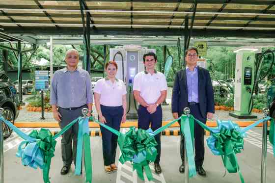 Ayala launches fastest EV charging station with up to 480 kW in Makati image