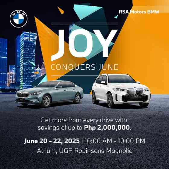 Get to know the BMW 5 Series, X5 PHEV at Joy Conquers June image