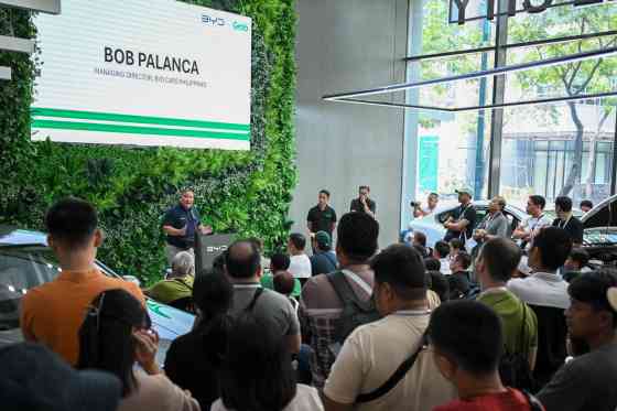 Inaugural BYD Grab day caravan held at BYD Global city image