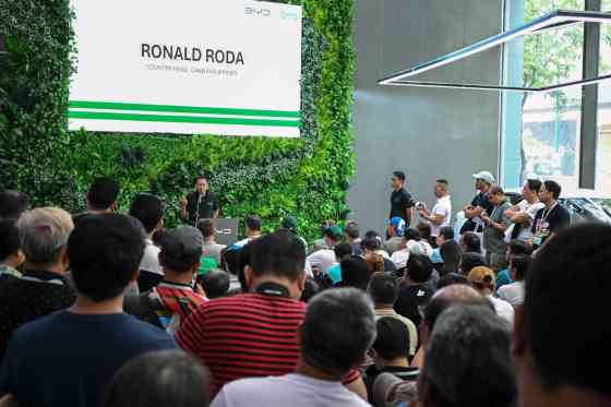 Inaugural BYD Grab day caravan held at BYD Global city image