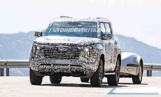 Spied: 2026 Mitsubishi Pajero summer testing image