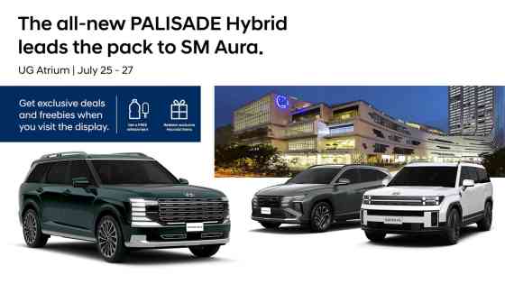 See the 2026 Hyundai Palisade Hybrid this weekend at SM Aura image