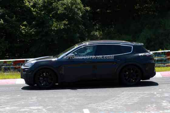 SPIED: Is Bentley's first EV based on a Porsche? image