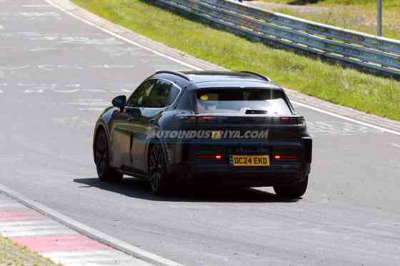 SPIED: Is Bentley's first EV based on a Porsche? image