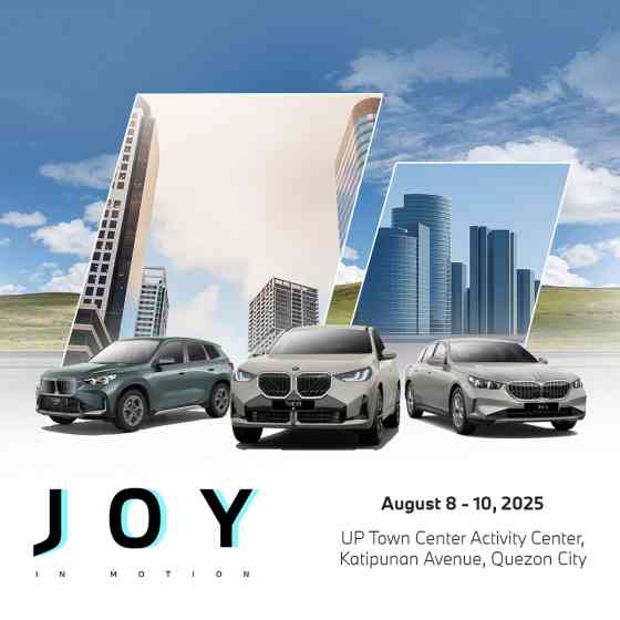 BMW PH to bring &ldquo;Joy of Motion to UP Town Center this weekend image