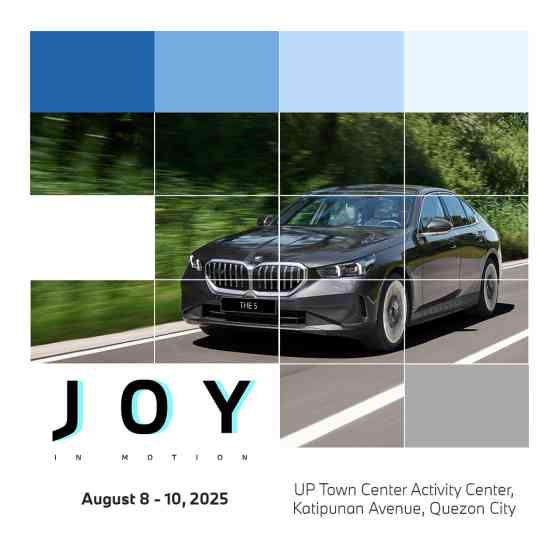 BMW PH to bring &ldquo;Joy of Motion to UP Town Center this weekend image