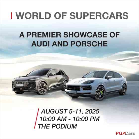 PGA Cars bring its World of Supercars to The Podium image