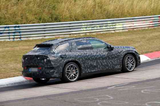 SPIED: Mercedes-AMG's 1,000 HP electric SUV seen at the Nurburgring image