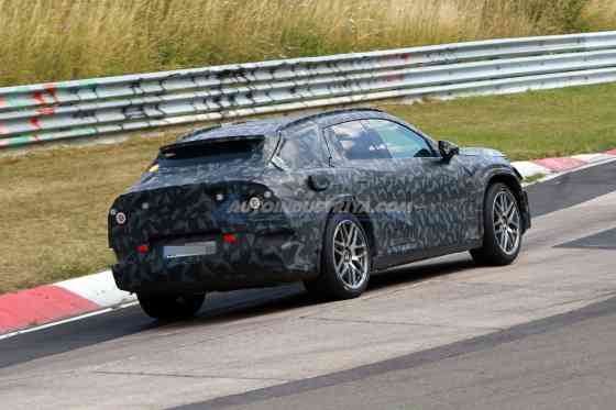 SPIED: Mercedes-AMG's 1,000 HP electric SUV seen at the Nurburgring image