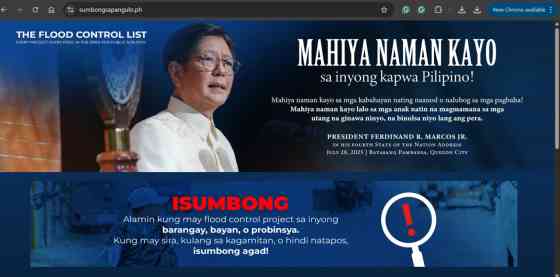 Palace: &lsquo;sumbongsapangulo.ph&rsquo; receives 1,971 reports in just 3 days image