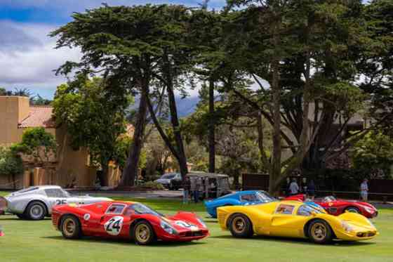Cavallino rampante: Ferrari parade at Pebble Beach image