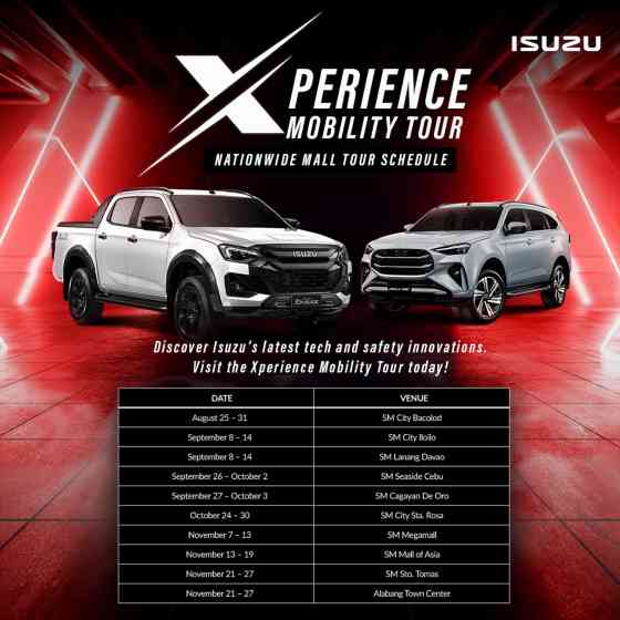 Isuzu PH kicks off nationwide mall tour of D-Max, mu-X image