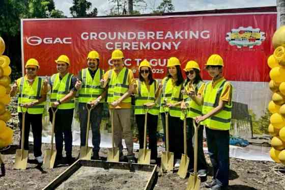 GAC Motor PH breaks ground for new Tagum dealership in Davao image