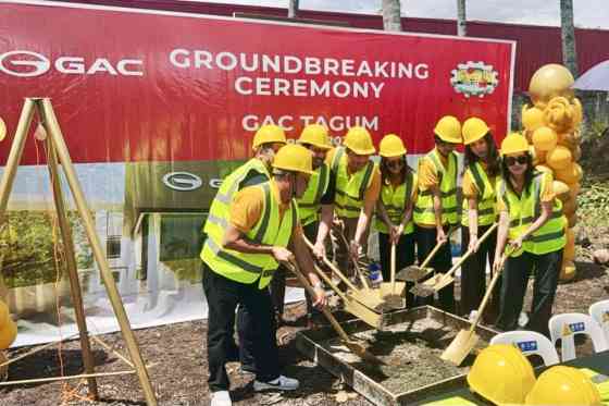 GAC Motor PH breaks ground for new Tagum dealership in Davao image