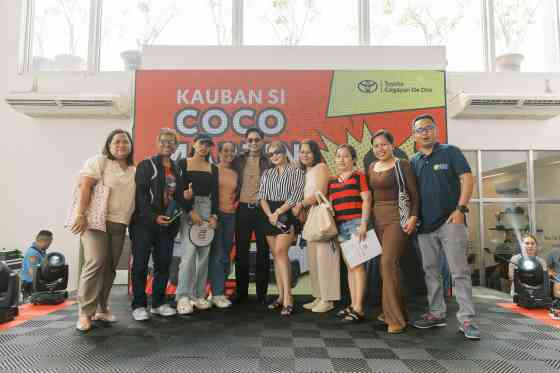 Toyota Tamaraw goes on nationwide tour with brand ambassador Coco Martin image