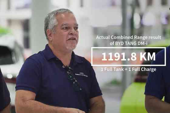 BYD Tang DM-i can do more than 1,190 km in one tank, full charge image