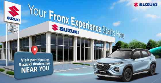Experience the Suzuki Fronx Hybrid nationwide this Sept 19 &ndash; 21 image