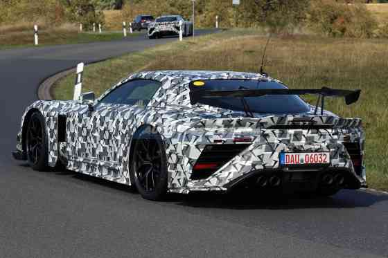 SPIED: V8-powered Lexus LFR spotted with various rear wings, less camo image