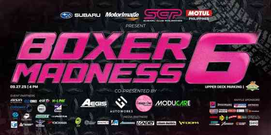 Subaru Fest: Boxer Madness 6 happening September 27 image