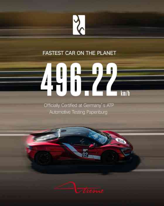 3,000 HP BYD Yangwang U9 Xtreme is world's fastest production car image