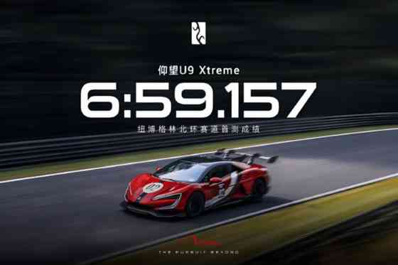 3,000 HP BYD Yangwang U9 Xtreme is world's fastest production car image