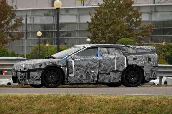 LOOK: Frankenstein-like vehicle is Ferrari&rsquo;s EV test mule image
