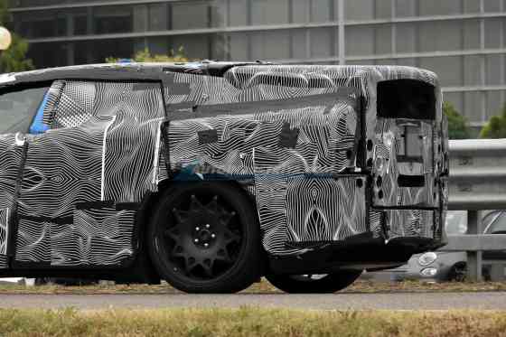 LOOK: Frankenstein-like vehicle is Ferrari&rsquo;s EV test mule image