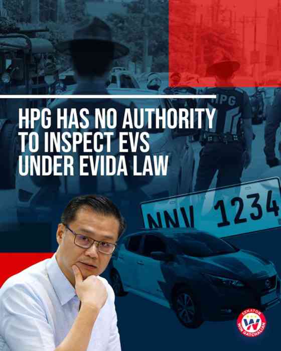 EVIDA author: HPG has no legal basis requiring additional certification from DOE image