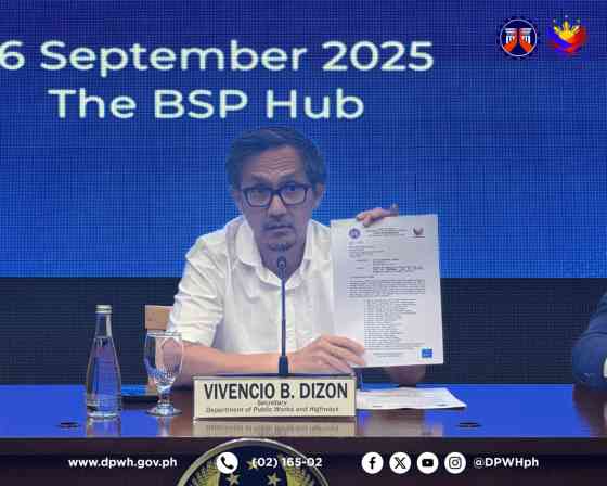 DPWH Sec. Dizon: road re-blocking activities suspended indefinitely image