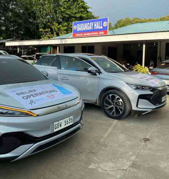 BYD extends helping hand to earthquake-affected Cebu communities image