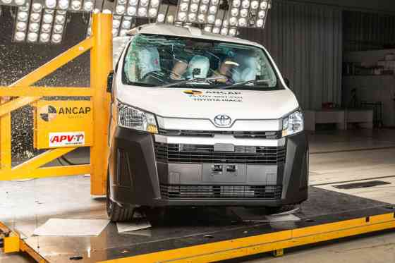 Toyota Hiace: Six years old, but still rated five stars in ANCAP safety image