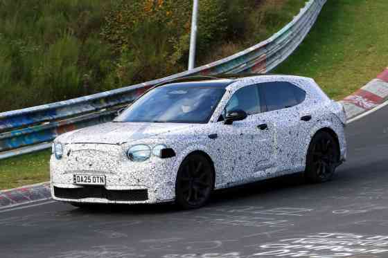 SPIED: Bentley's first-ever EV shows off its (prototype) body image