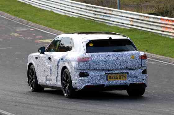 SPIED: Bentley's first-ever EV shows off its (prototype) body image