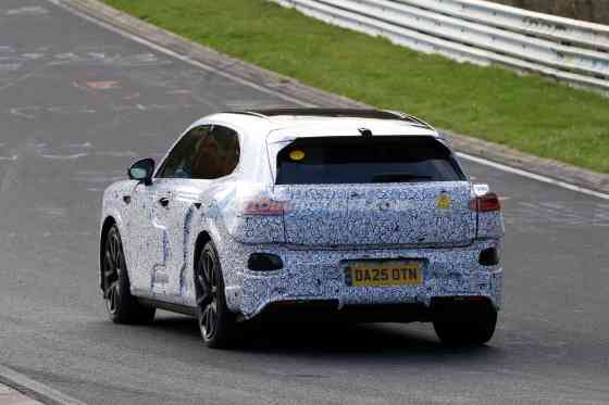 SPIED: Bentley's first-ever EV shows off its (prototype) body image