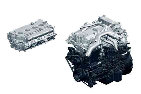 Isuzu's Multi-Fuel Engine can run on diesel, hydrogen, biofuels, and more image