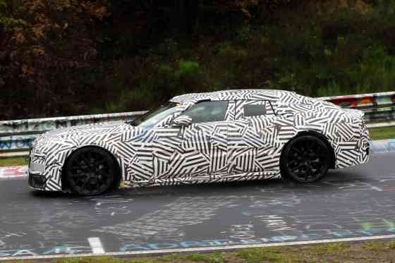 SPIED: Jaguar busy testing Type 00 EV at the Nurburgring image